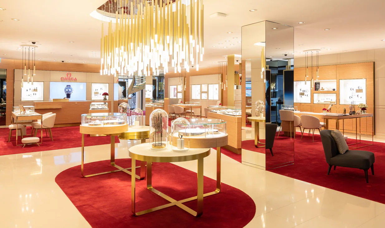 Image Diffusion de parfum par ventilation pour boutique de luxe en Suisse