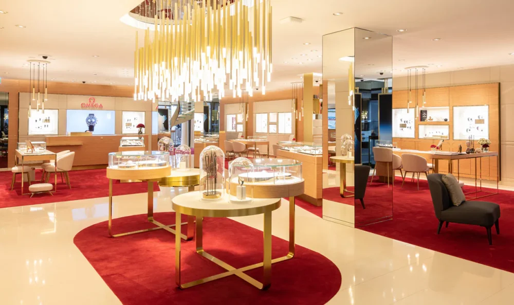 Image Diffusion de parfum par ventilation pour boutique de luxe en Suisse