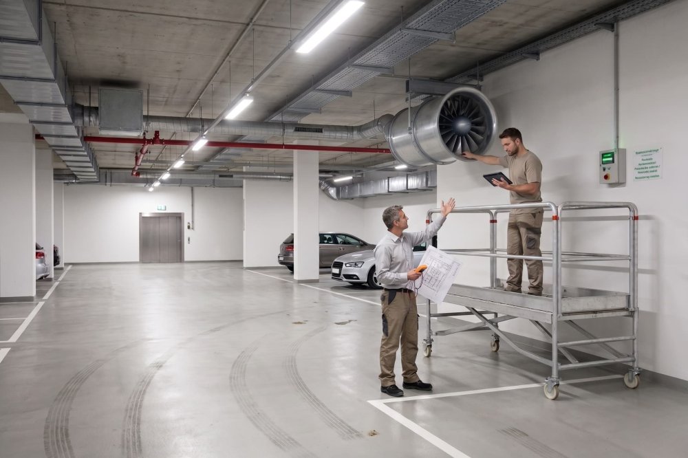 Image D&eacute;senfumage: comment prot&eacute;ger les occupants d'un b&acirc;timent en cas d'incendie