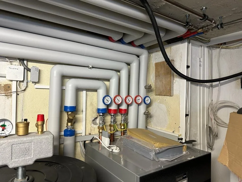 Pompe à chaleur géothermie · Blonay — photo 3